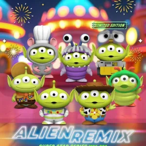 PIXAR - Alien Remix Super Star Series - Set 6 Figurine 8 cm