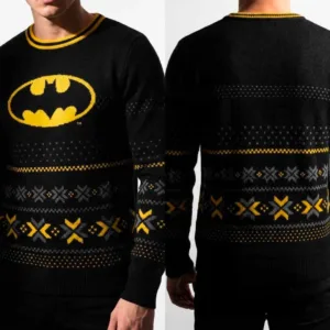 DC - Batman - Pull de Noël Homme (XXL)