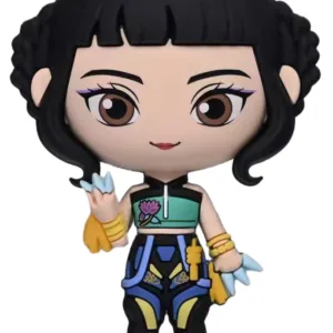 K-POP DEMON HUNTER - Zoey - Aimant à collectionner en mousse 3D