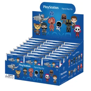 PLAYSTATTION - Series 2 - 3D Foam Bag Clip (Display 24 Pcs)