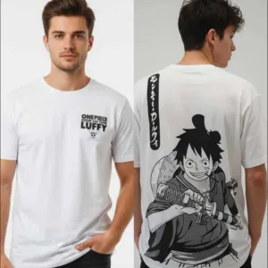 ONE PIECE - Straw Hat Crew Luffy - T-Shirt Homme (L)