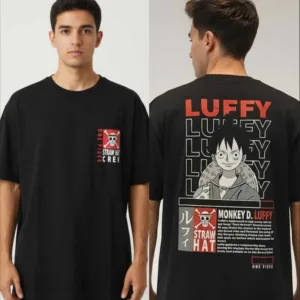 ONE PIECE - Monkey D. Luffy - T-Shirt Homme (XL)