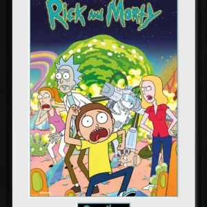 RICK & MORTY - Collector Print 30X40 - Compilation