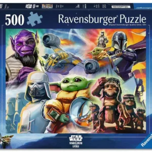 THE MANDALORIAN AND GROGU - Puzzle 500P