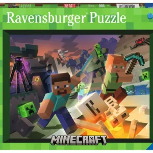 MINECRAFT - Monstres de Minecraft - Puzzle 100P XXL