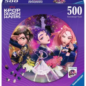 K-POP DEMON HUNTERS - Puzzle Rond 500p