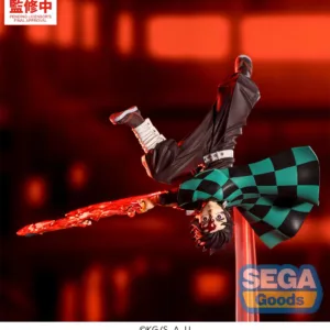 DEMON SLAYER - Tanjiro "Hinokami Kagura" - Figurine Luminasta 15cm