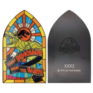 JURASSIC PARK - Stained Glass Window - Lingot Edition Limitée