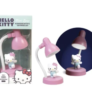 HELLO KITTY - Mini Lampe de Bureau Rechargeable - 15cm