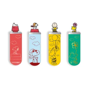 SNOOPY - Set de 4 Marque-Pages