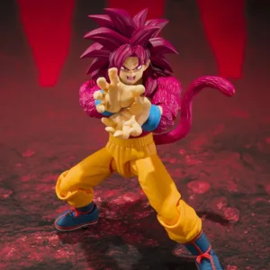 DRAGON BALL DAIMA - Goku Super Saiyan 4 -Figurine S.H. Figuarts 14.5cm