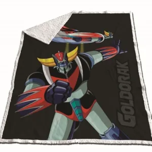 GOLDORAK - Goldorak & Spazer - Couverture Sherpa 130x170cm