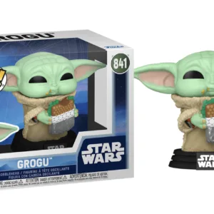 MANDALORIAN & GROGU - POP Star Wars N° 841 - Grogu With Food