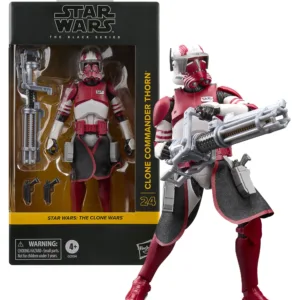 THE CLONE WARS - Commandant Clone Thorn - Figurine Black Series 15cm