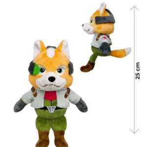 STAR FOX - Fox Mc Cloud - Peluche 25cm