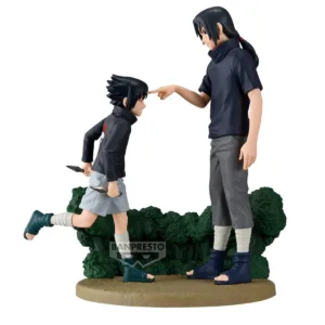 NARUTO SHIPPUDEN - Sasuke & Itachi - Figurine Memorable Saga 14cm