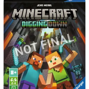 MINECRAFT - Digging Down - Jeu de cartes Coopératif