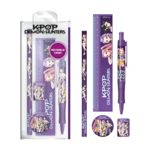 K-POP DEMON HUNTERS - Set de Papeterie (5pcs)