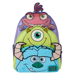 MONSTRE ET CIE - Bob, Sulley et Randall - Mini Sac à Dos LoungeFly