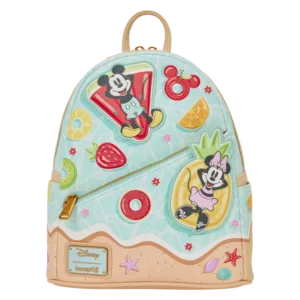 MICKEY & MINNIE - Beach Fun - Mini Sac à Dos LoungeFly