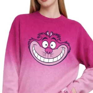 DISNEY - Chat du Cheshire - Pull de Noël Femme (S)