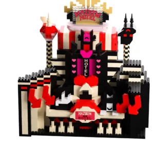 HAZBIN HOTEL - New Hazbin Hotel BRICKSET 1237pcs 18x17,5x9cm