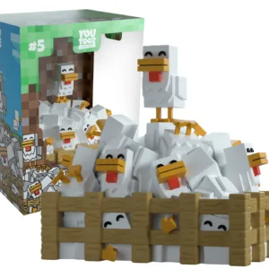 MINECRAFT - Poules - Figurine Youtooz 9cm