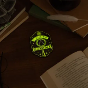 HARRY POTTER - Lumos Maxima - Magnet en Métal 'Phosphorescent'