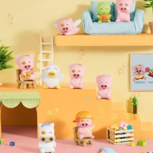X11 SPACE - Mcdull Sitting In Rows Series - BLIND BOX (10pcs) 5cm