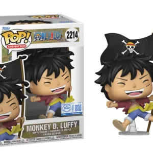 ONE PIECE - POP Animation N° 2214 - Luffy avec Drapeau