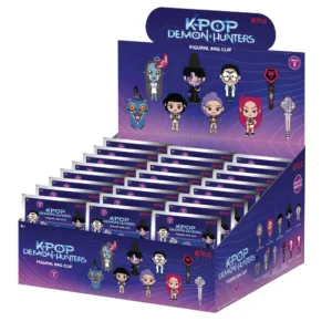 K-POP DEMON HUNTERS - Series 2 - 3D Foam Bag Clip (Display 24 Pcs)