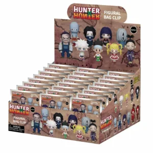 HUNTER X HUNTER - Series 3 - 3D Foam Bag Clip (Display 24 Pcs)