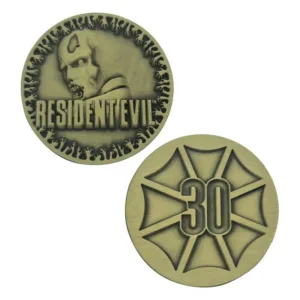 RESIDENT EVIL - 30ème Anniv. - Pièce Edition Limitée - Laiton Antique