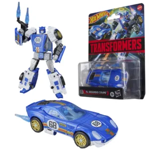 TRANSFORMERS X HOT WHEELS - El Segundo - Figurine Collaborative 12.5cm