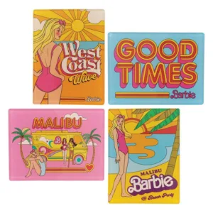 BARBIE - Malibu Barbie - Set de 4 aimants