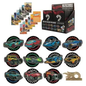 HOT WHEELS - Mystery Box de 12 Pin's
